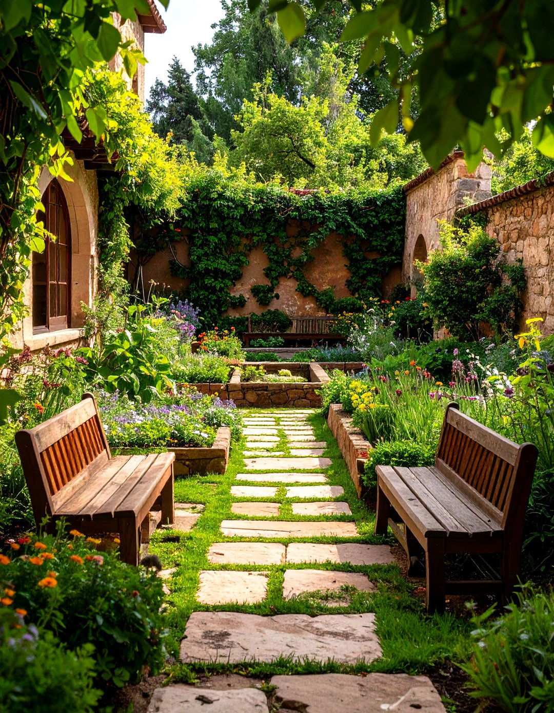 Medieval Garden Outdoor Extensions - 24 Medieval Home Decor Ideas