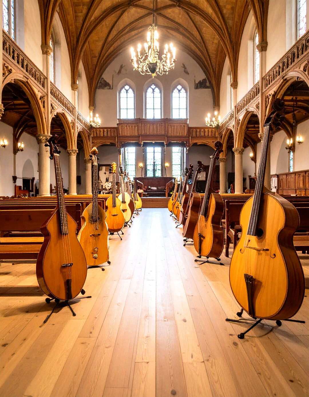 Medieval Music Entertainment Areas - 24 Medieval Home Decor Ideas