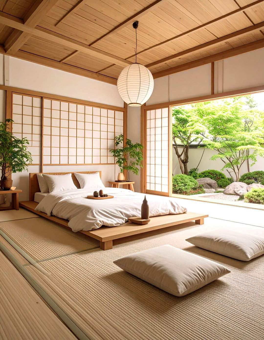 Meditation Corner Creation - 24 Japanese Bedroom Design Ideas