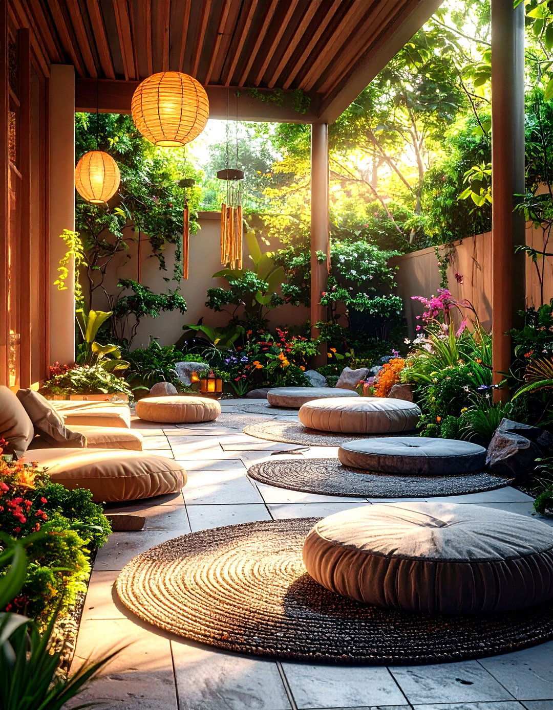 Meditation Garden Reading Corner - 24 Outdoor Reading Nook Ideas