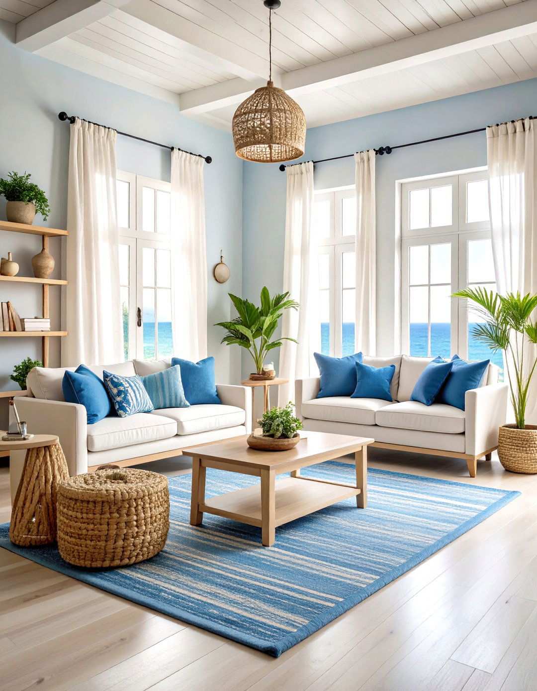 Mediterranean Coastal Office Retreat - 24 Therapist Office Decor Ideas