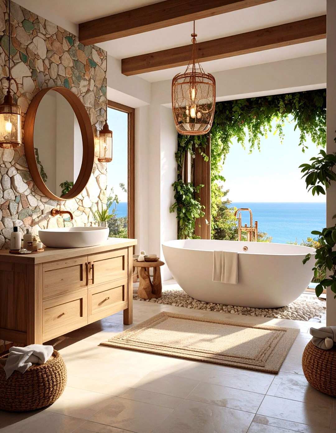 Mediterranean Coastal Wet Room - 24 Wet Room Ideas
