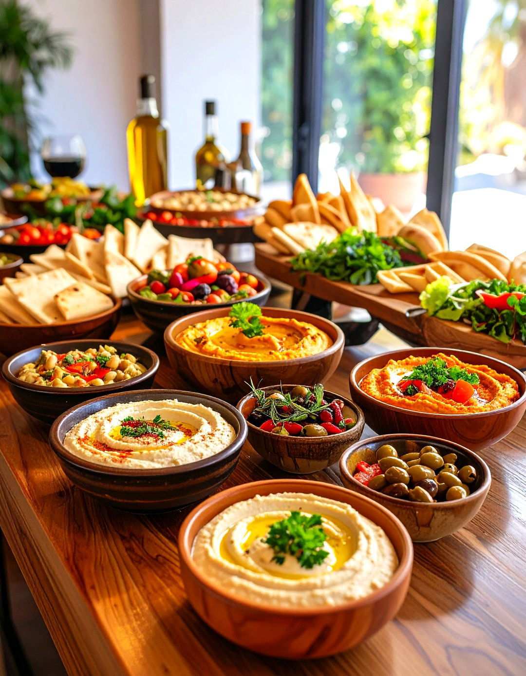 Mediterranean Mezze Station - 24 Wedding Food Ideas