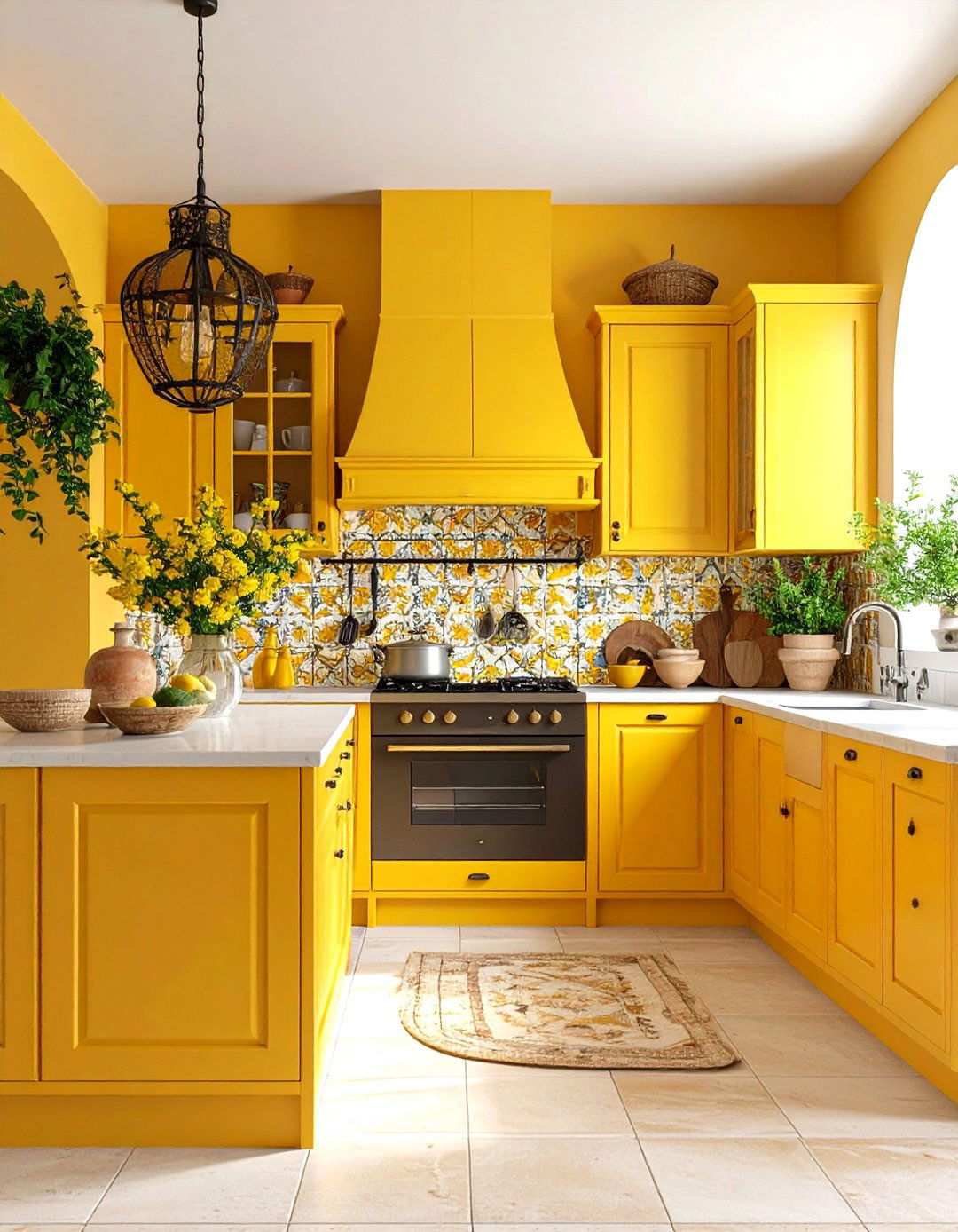 Mediterranean Retro Kitchen - 24 Retro Kitchen Ideas