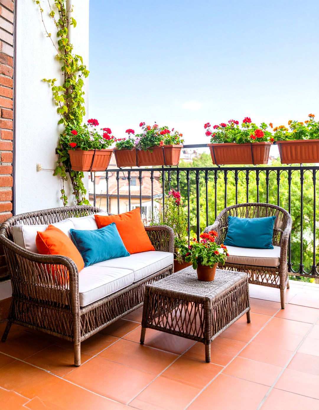 Mediterranean Riviera Retreat - 24 Large Balcony Ideas