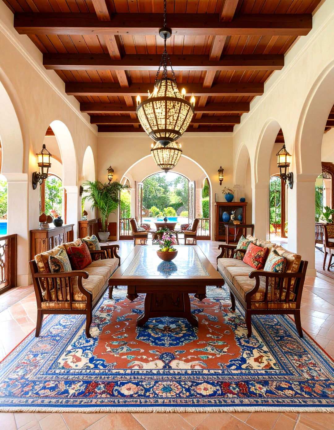 Mediterranean Villa Game Room - 24 Luxury Game Room Ideas