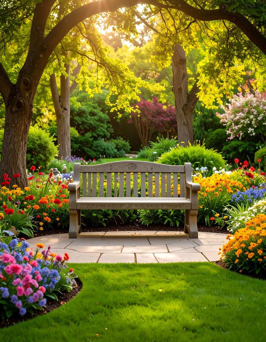Memorial Bench Garden - 24 Memorial Garden Ideas