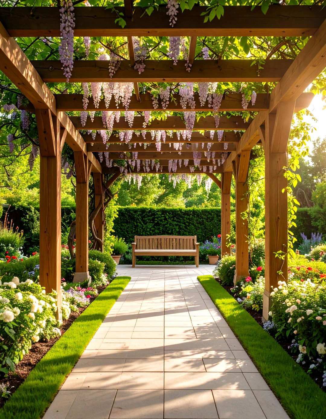 Memorial Pergola Garden - 24 Memorial Garden Ideas