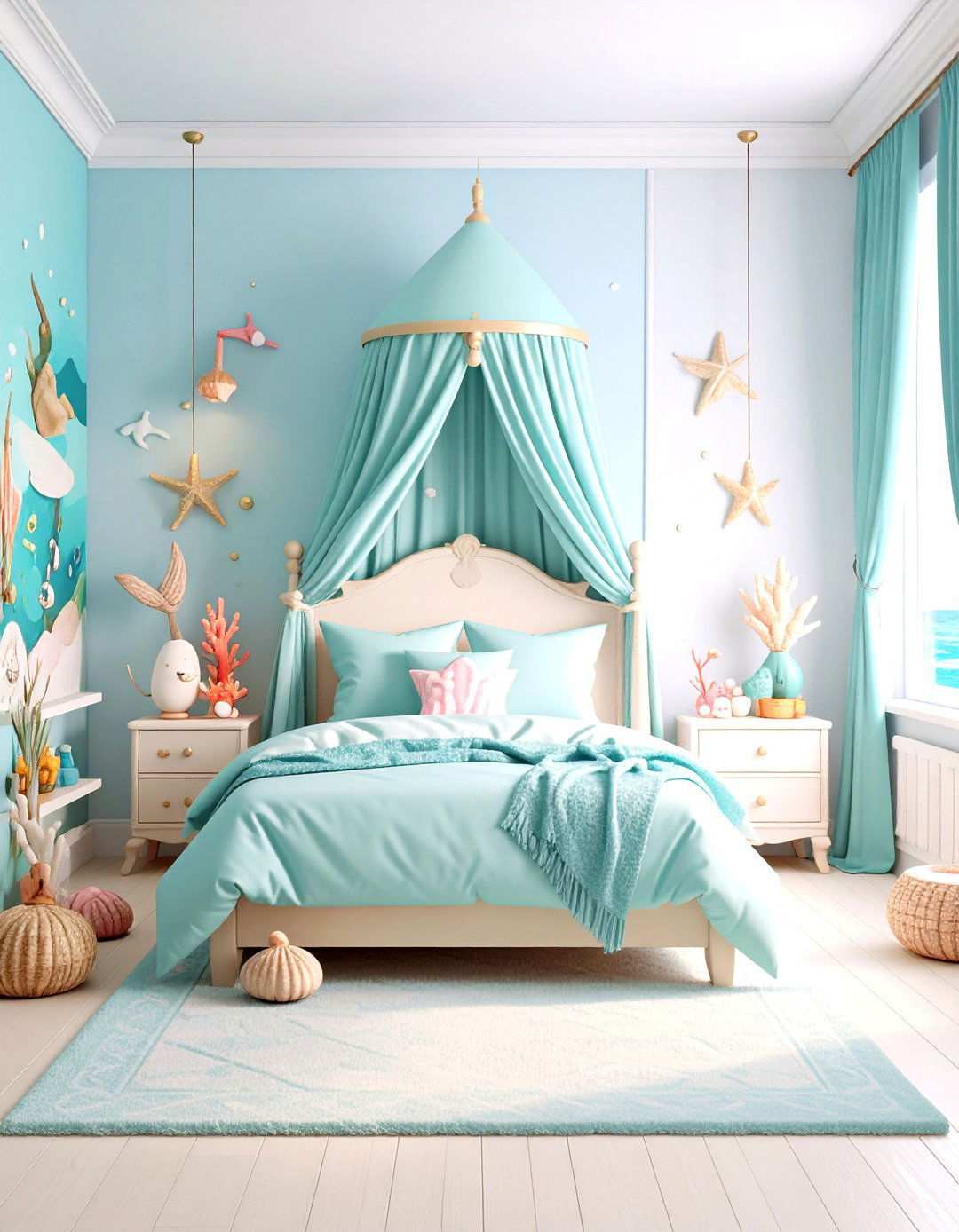 Mermaid and Pirate Fusion Theme - 24 Pirate-themed Bedroom Ideas