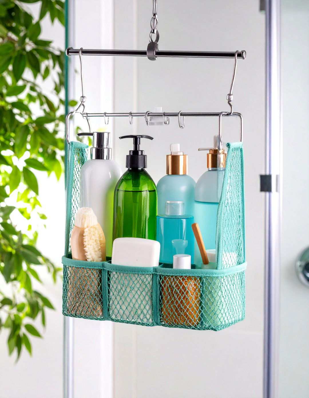 Mesh Hanging Organizers - 24 Shower Storage Ideas