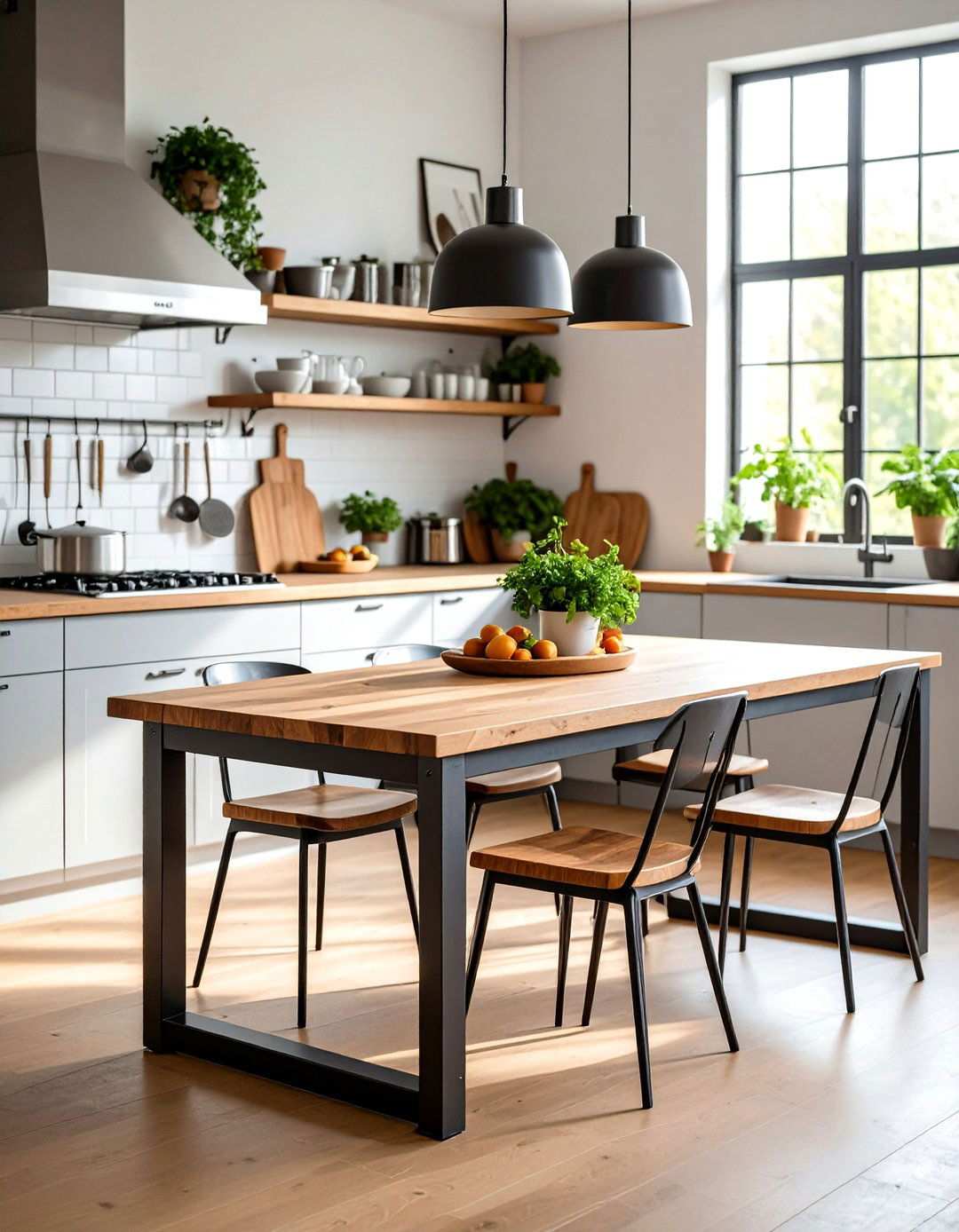 Metal Frame Kitchen Tables - 24 Small Kitchen Table Ideas