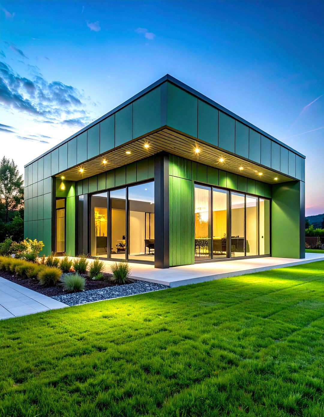 Metal Frame Sage Green Panel System - 24 Sage Green Garden Fence Ideas