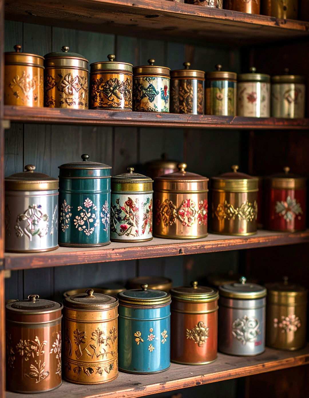 Metal Tin Collection System - 24 Seed Storage Ideas