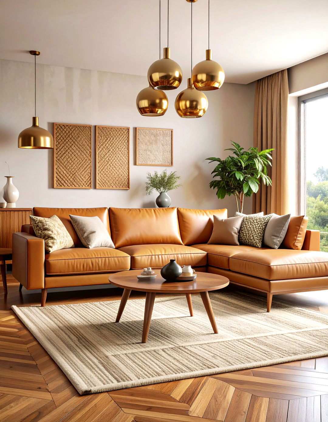 Mid Century Modern Masculine Living Room - 24 Men's Living Room Ideas