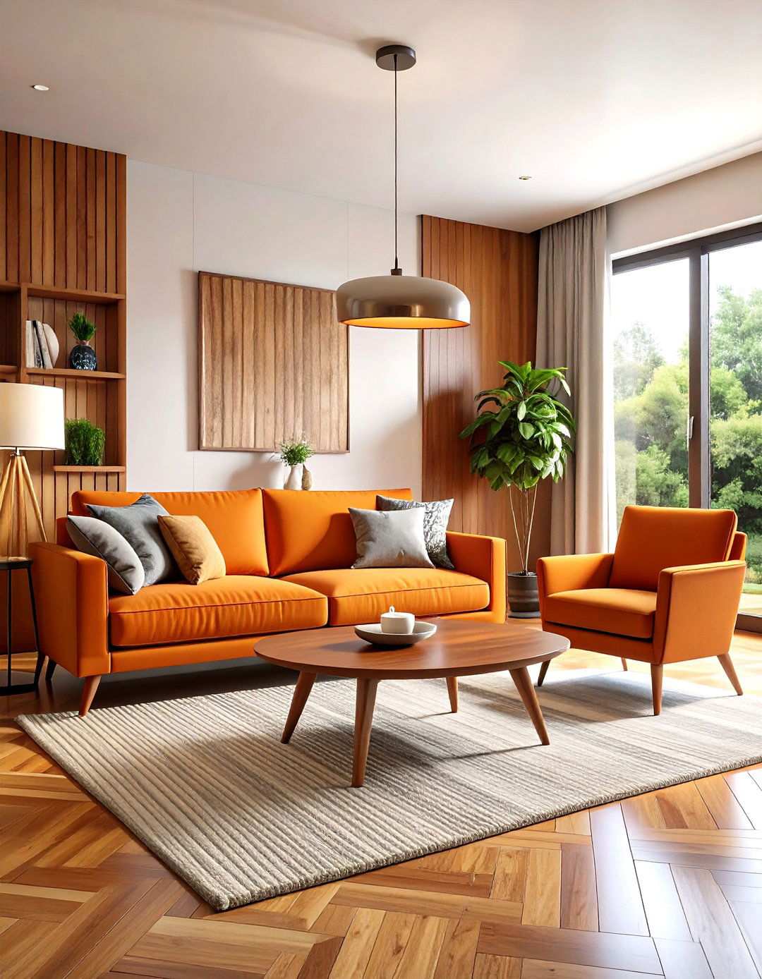 Mid Century Modern Snug with Sleek Lines - 24 Snug Room Ideas