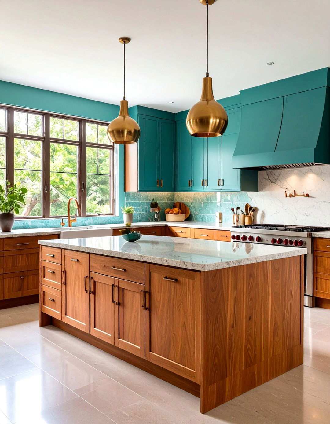Mid Century Modern Soapstone Integration - 24 Soapstone Kitchen Countertops