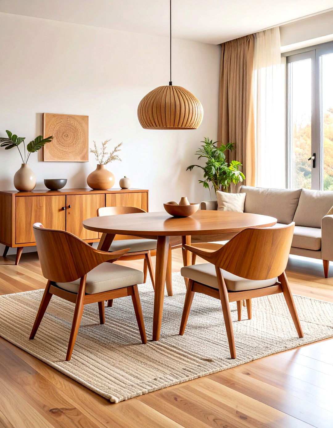 Mid Century Modern Wood Furniture - 24 Wooden Interior Design Ideas