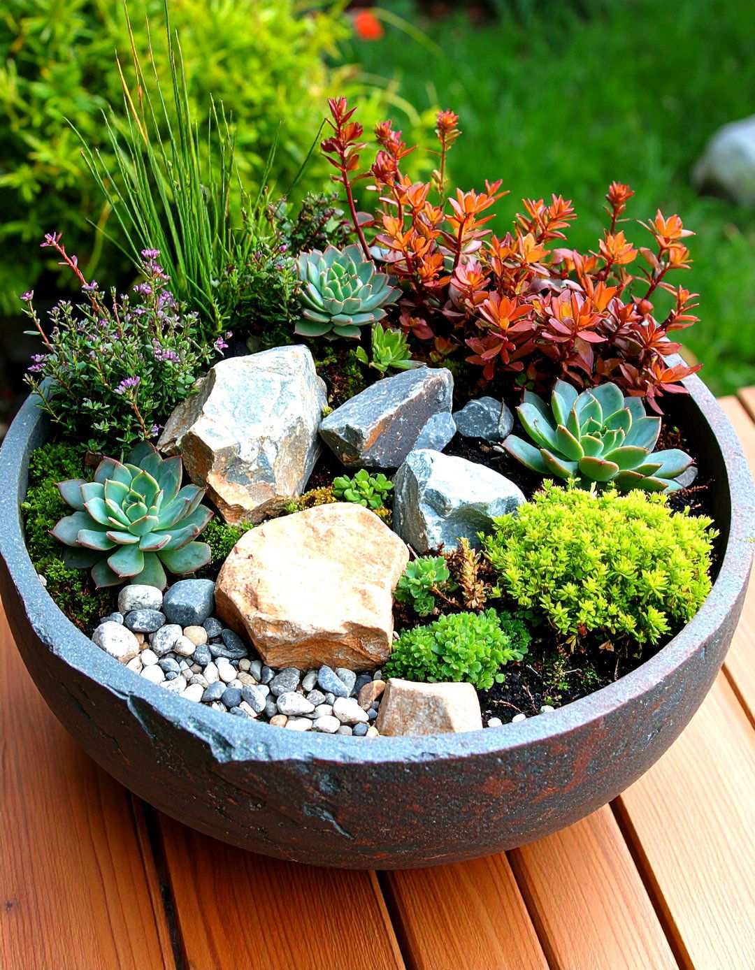 Miniature Rock Garden - 24 Terrarium Ideas