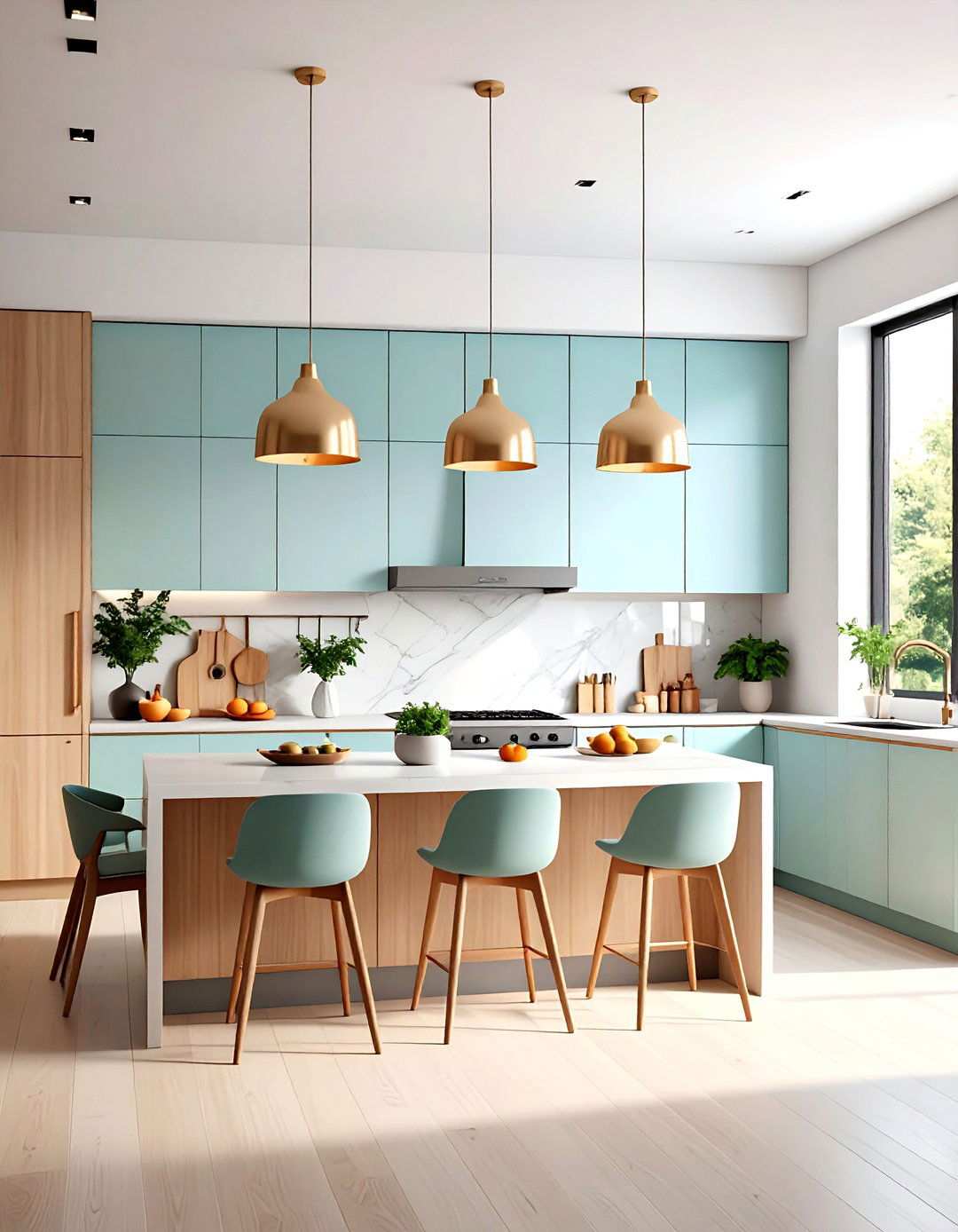 Minimalist Floating Art Display - 24 Kitchen Wall Decor Ideas