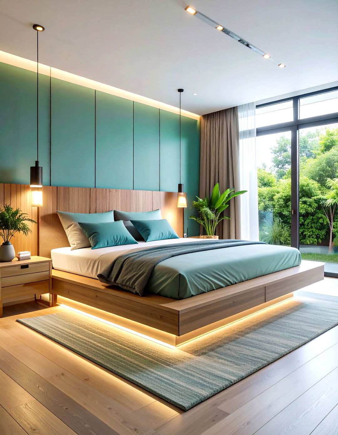 Minimalist Floating Bed Frame - 24 Unique Bed Design Ideas