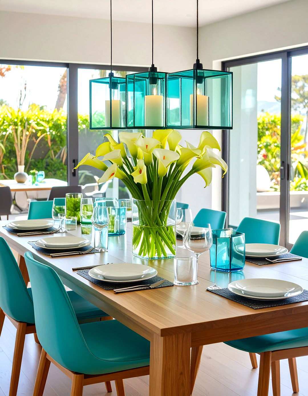Minimalist Glass Cube Lantern Design - 24 Lantern Centerpiece Ideas