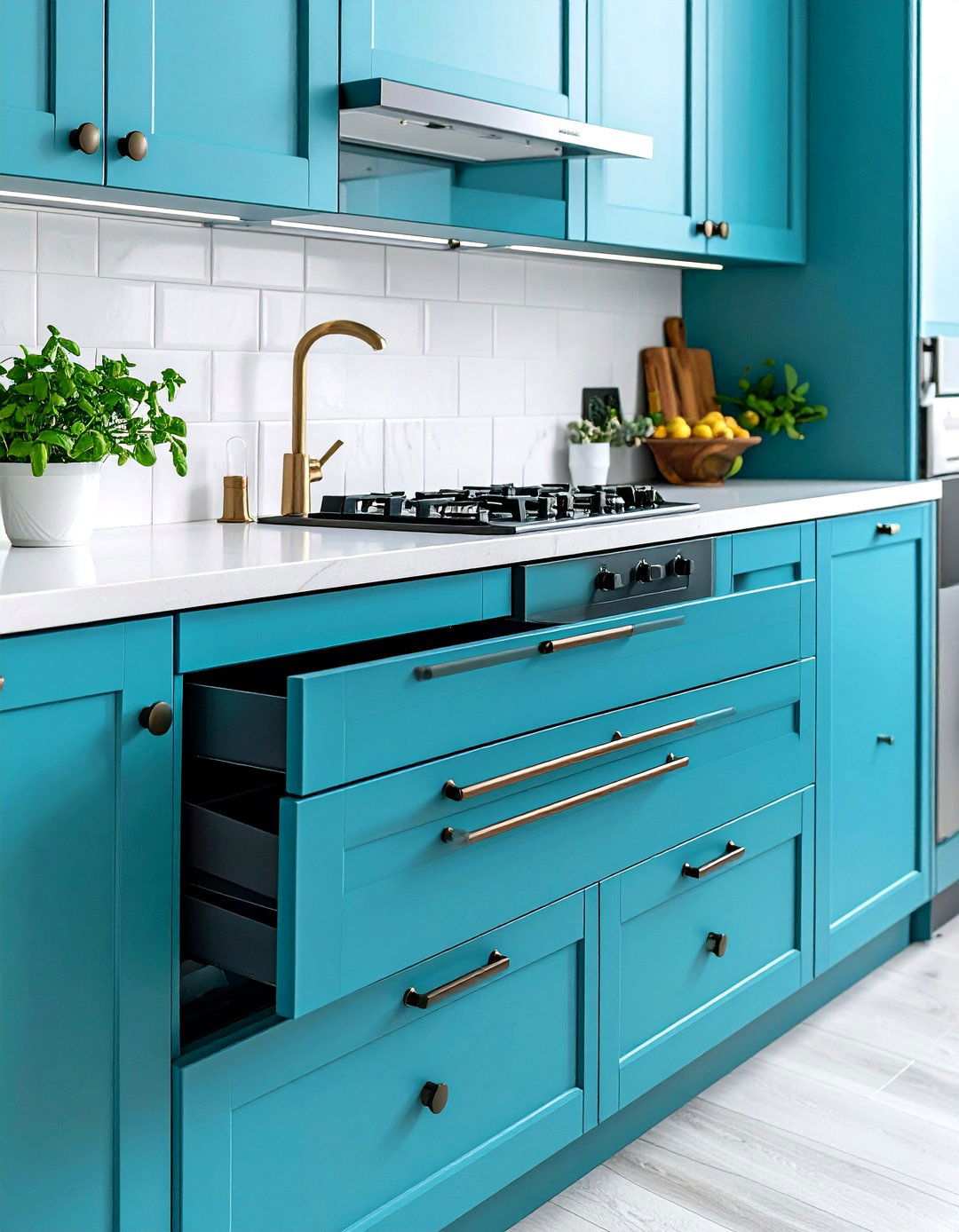 Minimalist Kitchen Hardware - 24 Scandinavian Kitchen Ideas