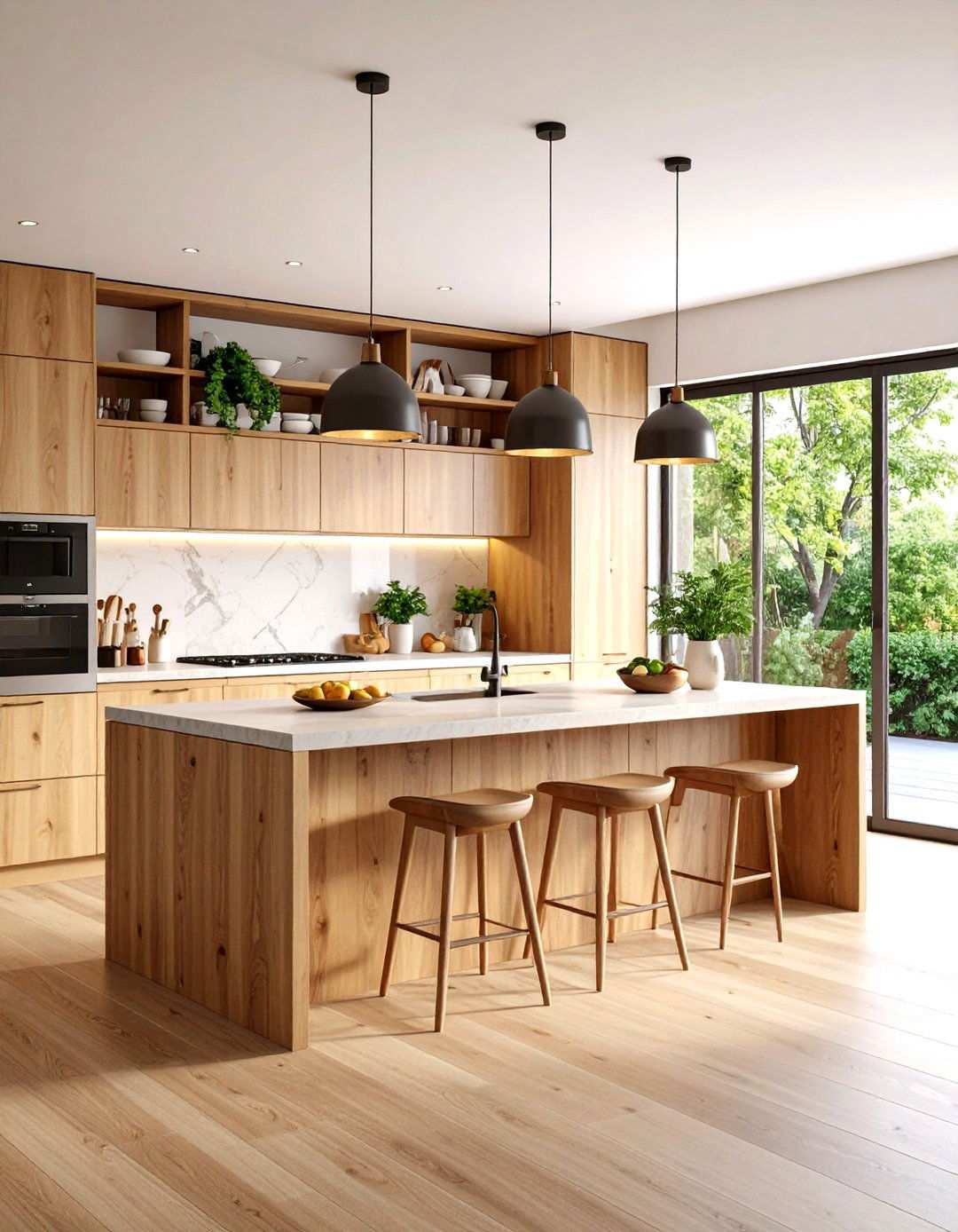 Minimalist Kitchen Island Functionality - 24 Scandinavian Interior Design Ideas