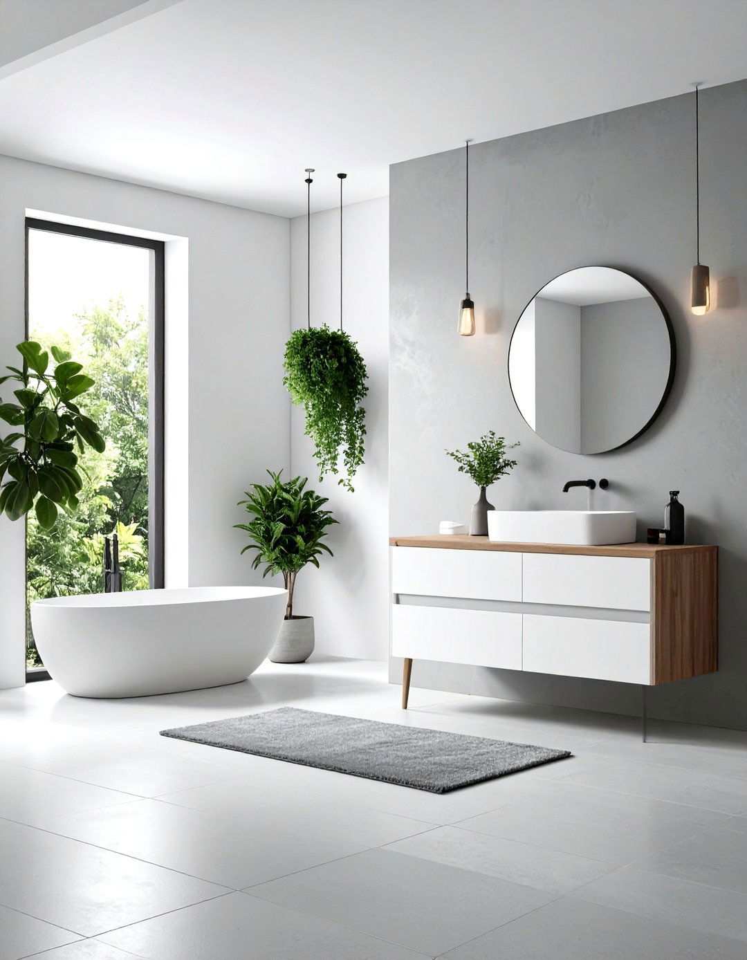 Minimalist Monochrome Schemes - 24 Modern Shower Ideas