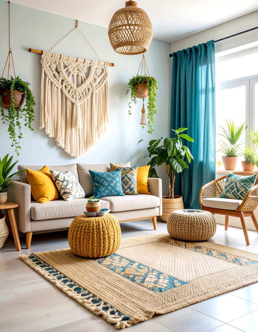 Minimalist Neutral Boho Living Room - 24 Neutral Boho Living Room Ideas