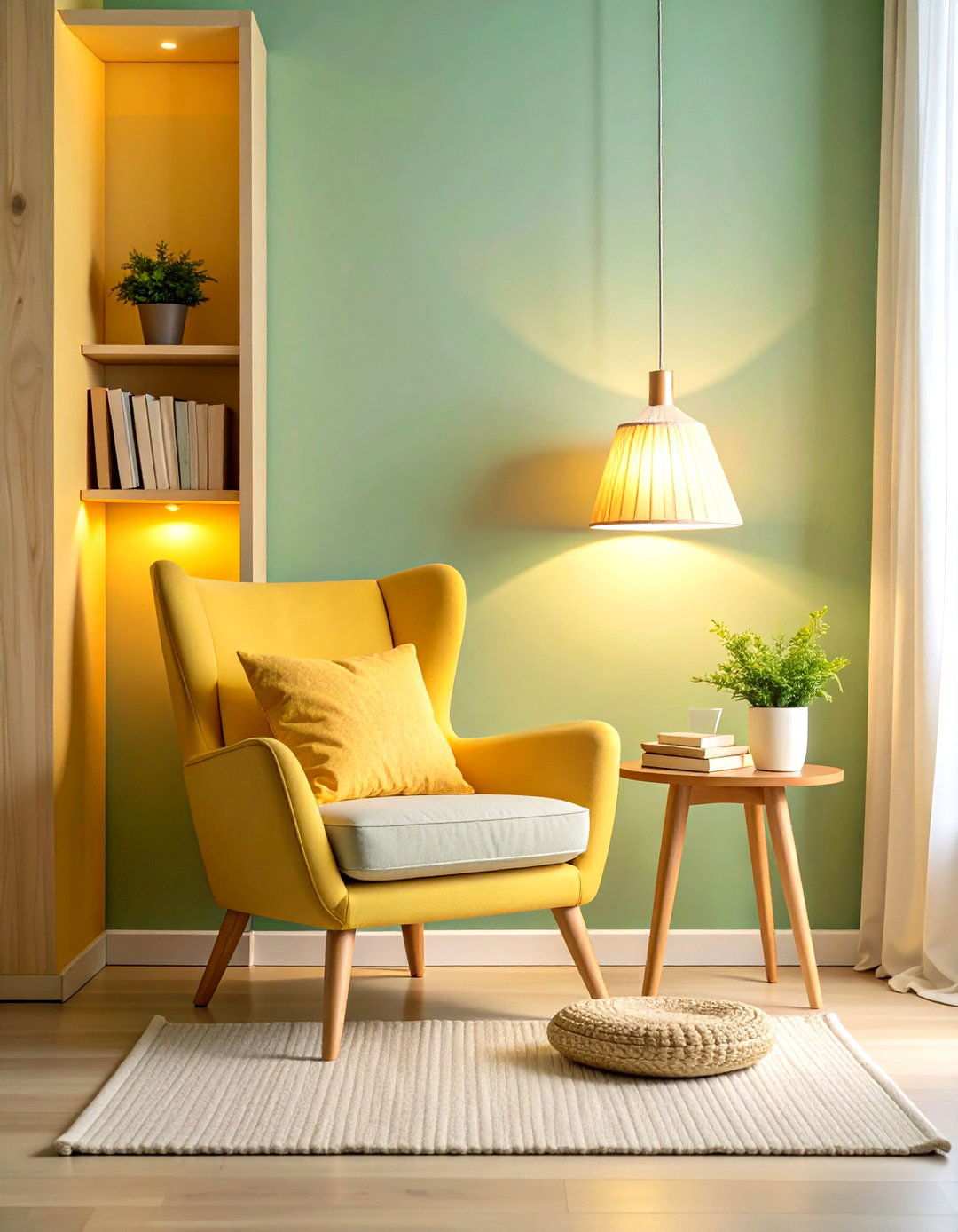 Minimalist Reading Nook Creation - 24 Minimalist Decorating Ideas