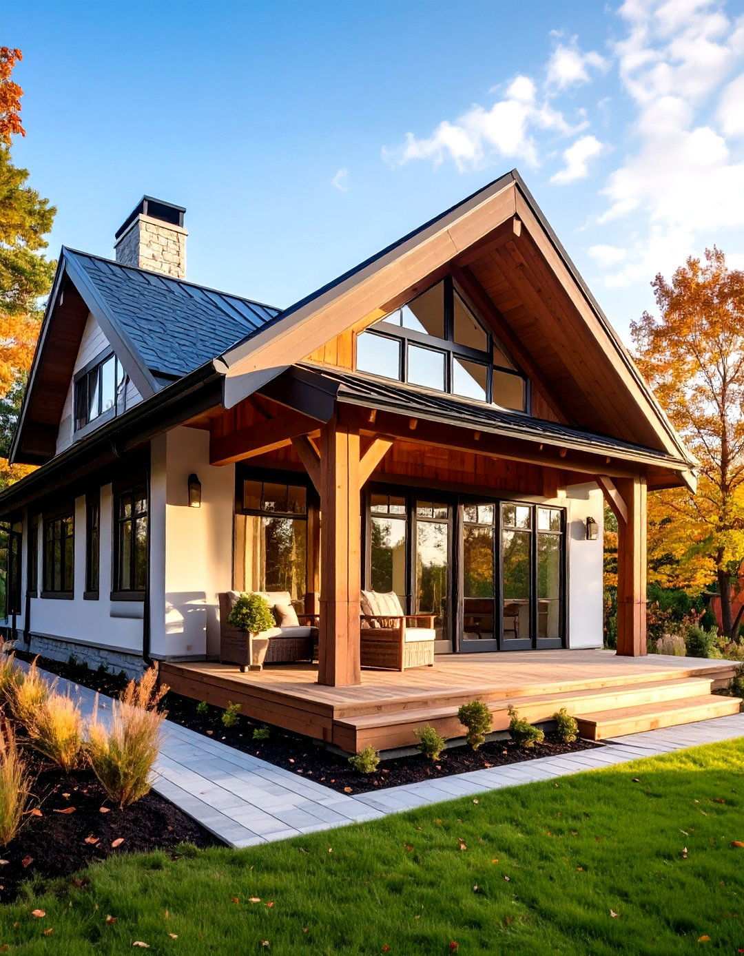 Minimalist Shed Roof Shelter - 24 Shed Roof Porch Design Ideas