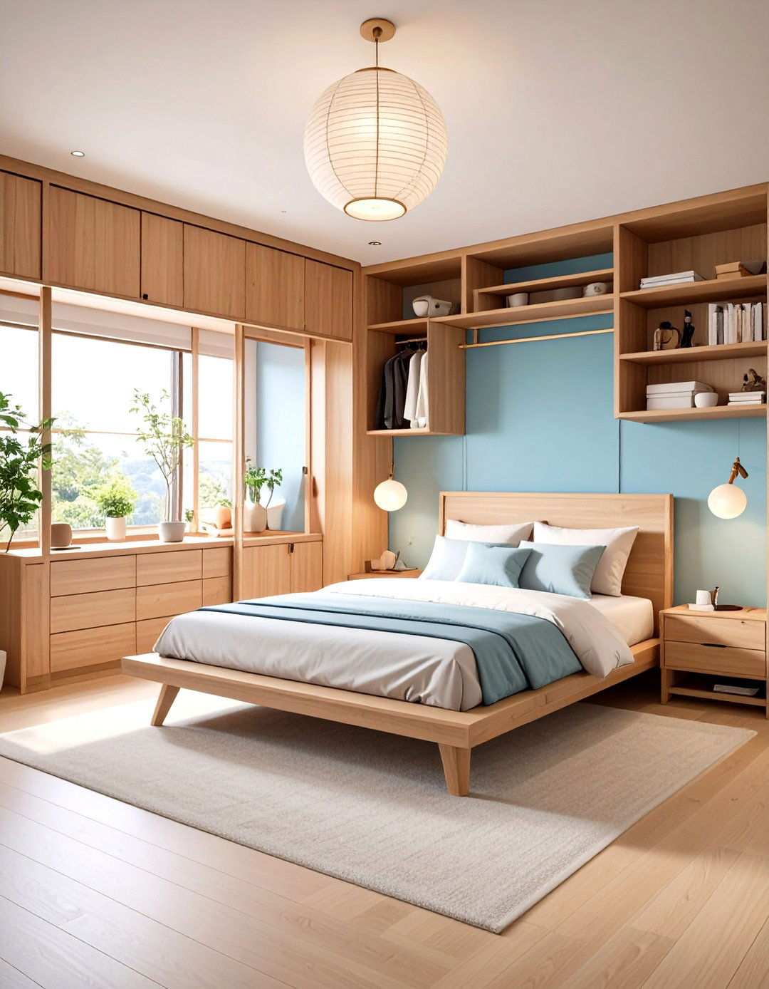 Minimalist Storage Solutions - 24 Japanese Bedroom Design Ideas