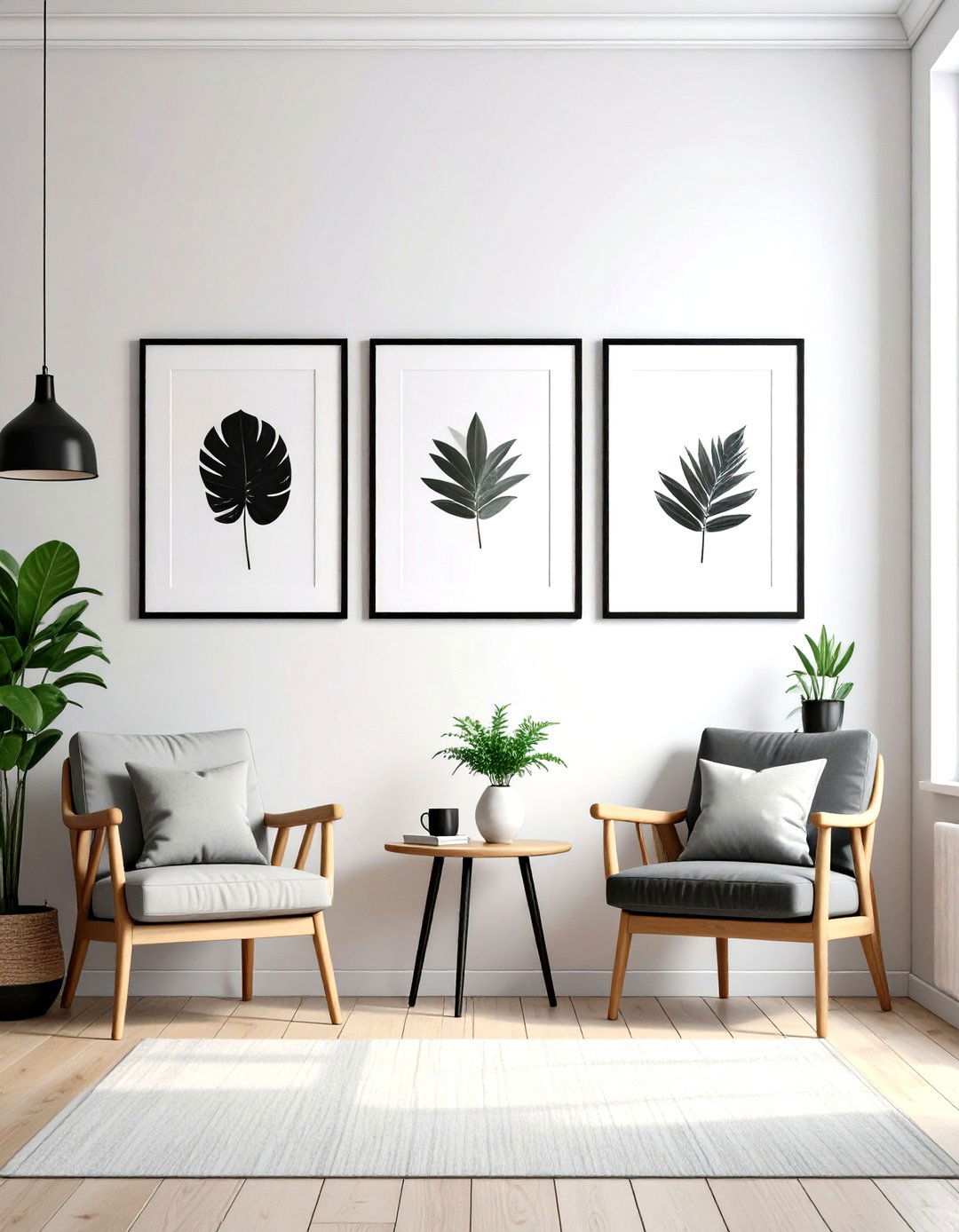 Minimalist Wall Art Gallery - 24 Minimalist Dorm Room Ideas