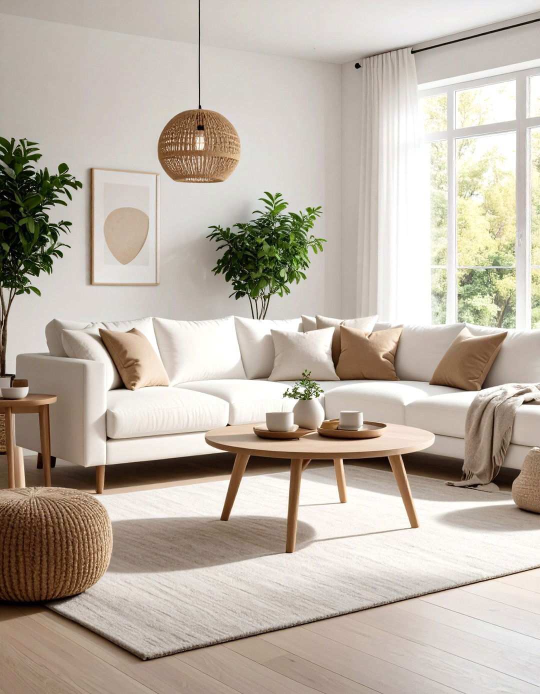 Minimalist White Living Room - 24 White Living Room Ideas