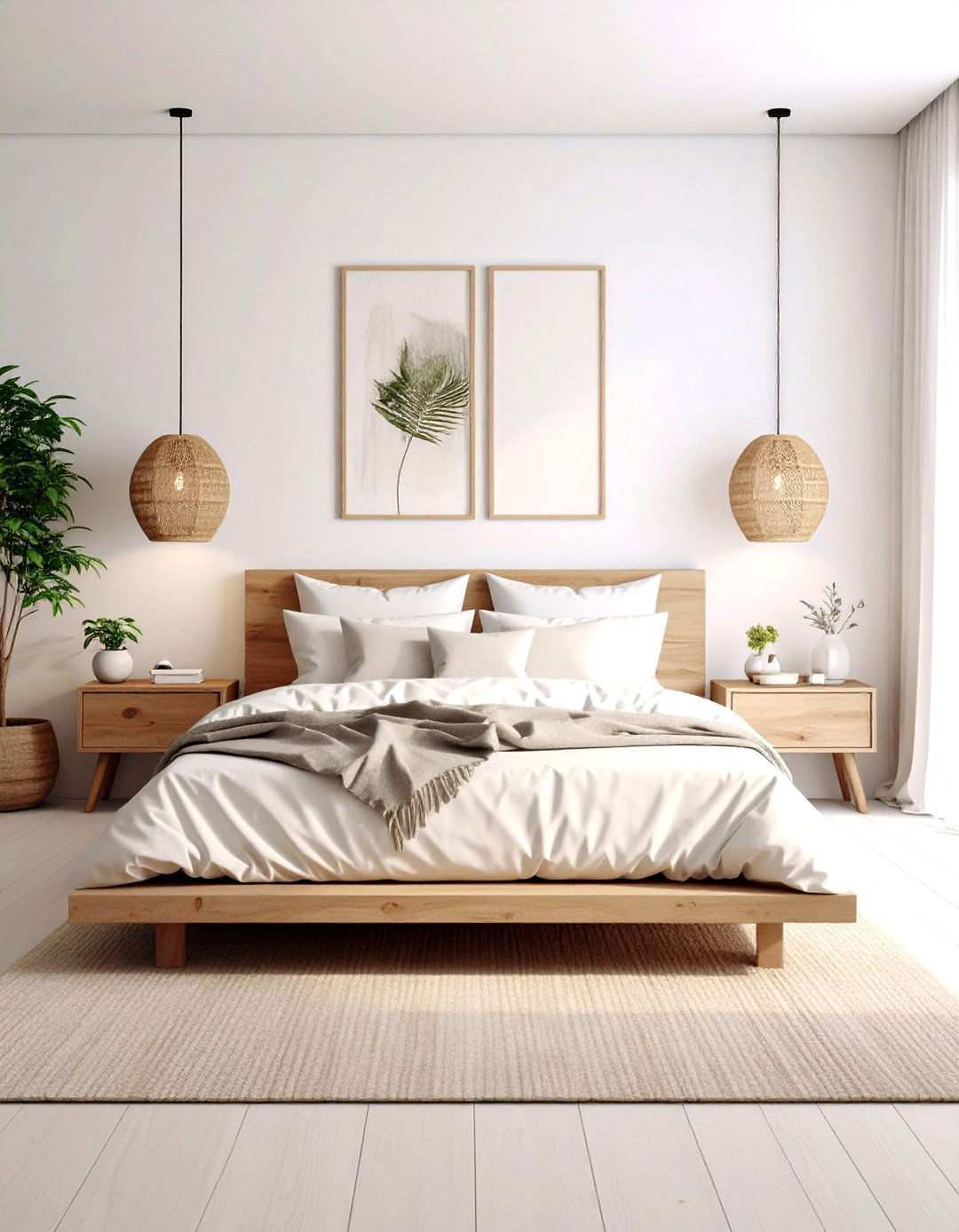 Minimalist White Romance - 24 romantic bedroom ideas