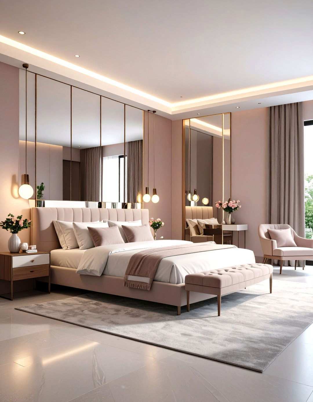 Mirror Wall Reflection Display - 24 Hypebeast Room Decor Ideas