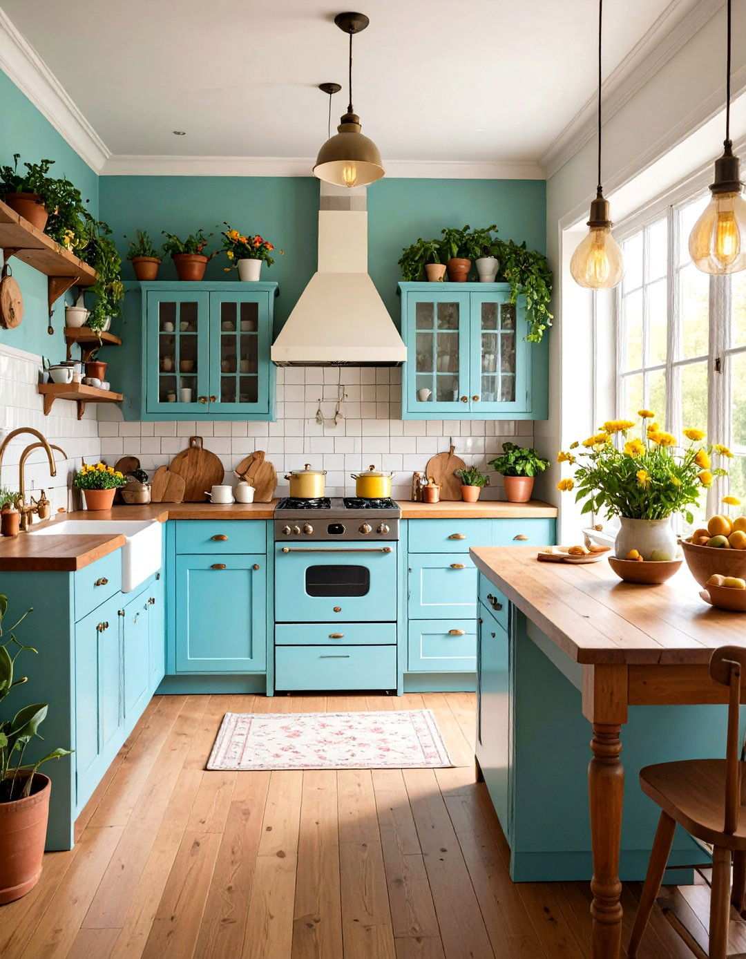 Mixed Era Vintage Kitchen - 24 Vintage Kitchen Ideas