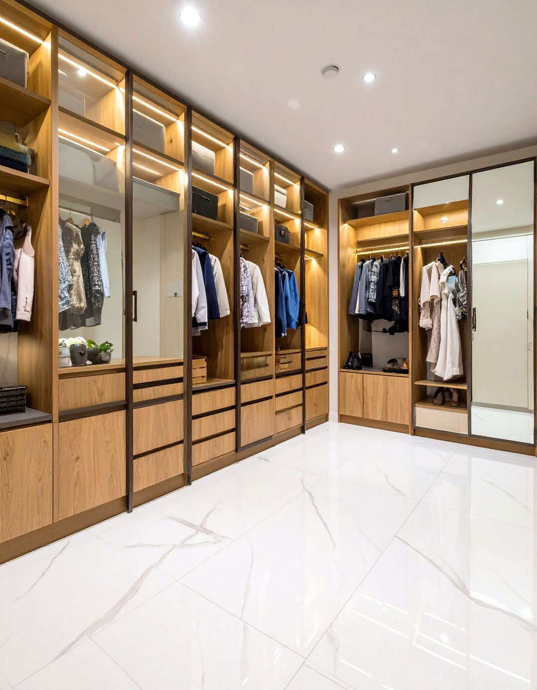 Mixed Material Combinations - 24 Mudroom Tile Floor Ideas