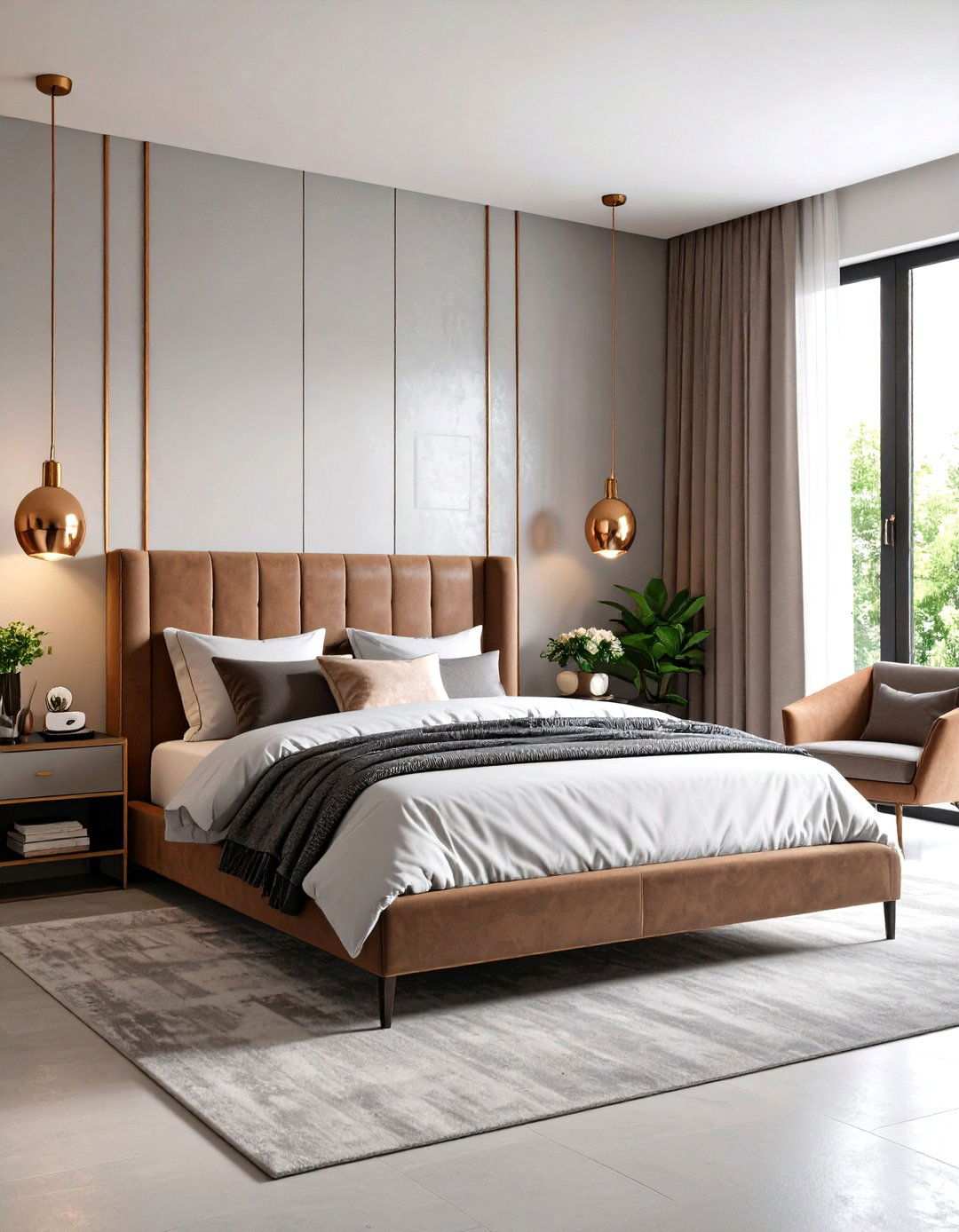Mixed Metal Accents - 24 Primary Bedroom Ideas