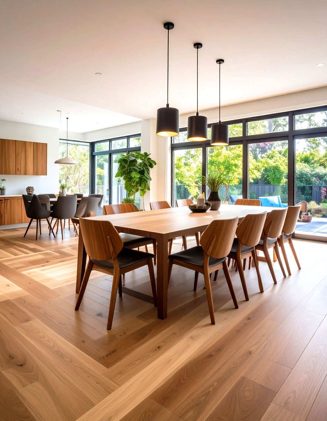 Mixed Species Combination - 24 Wood Floor Design Ideas