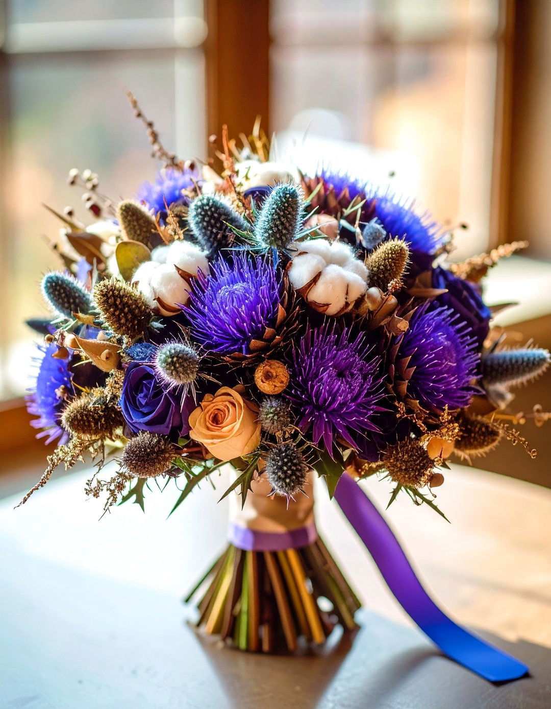 Mixed Texture Wedding Bouquet - 24 Wedding Bouquet Ideas