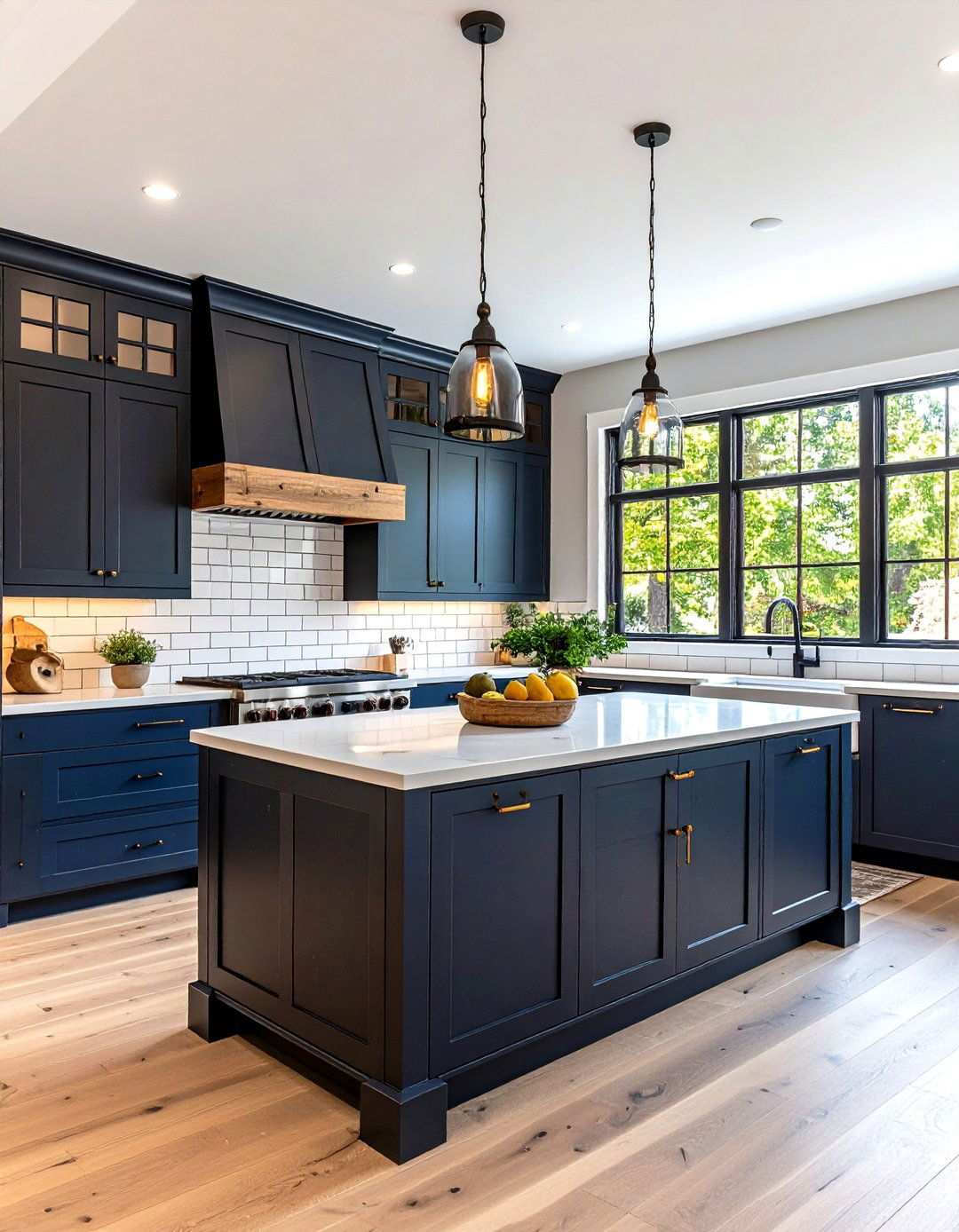 Modern Farmhouse Black Cabinet Designs - 24 kitchens with beautiful black cabinets
