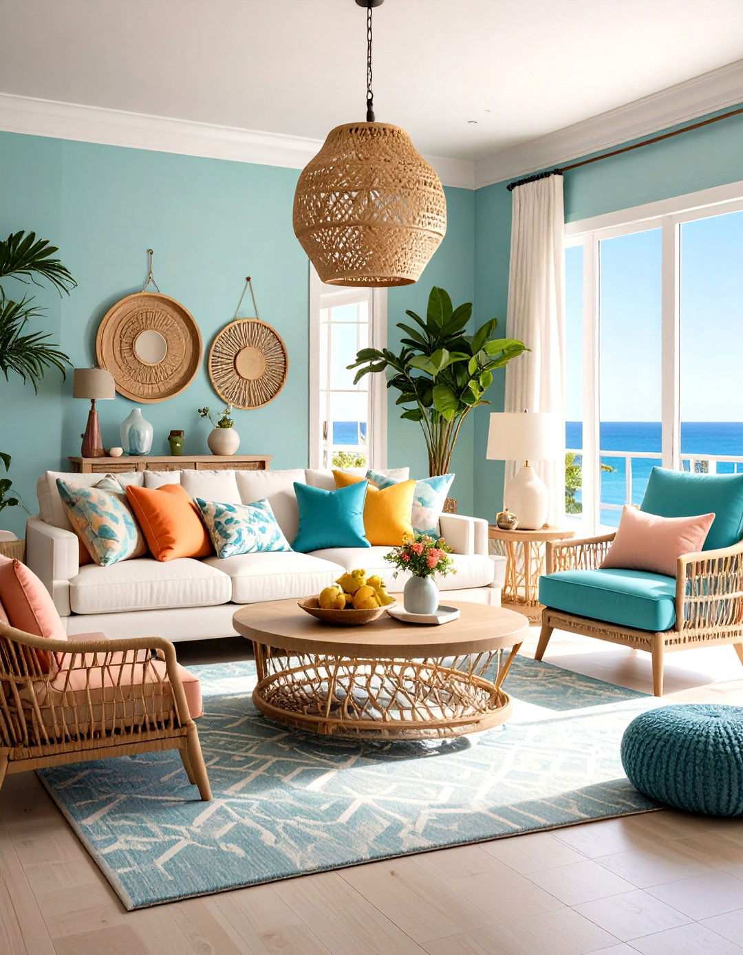 Modern Hamptons Style Interpretation - 24 Hamptons Living Room Ideas