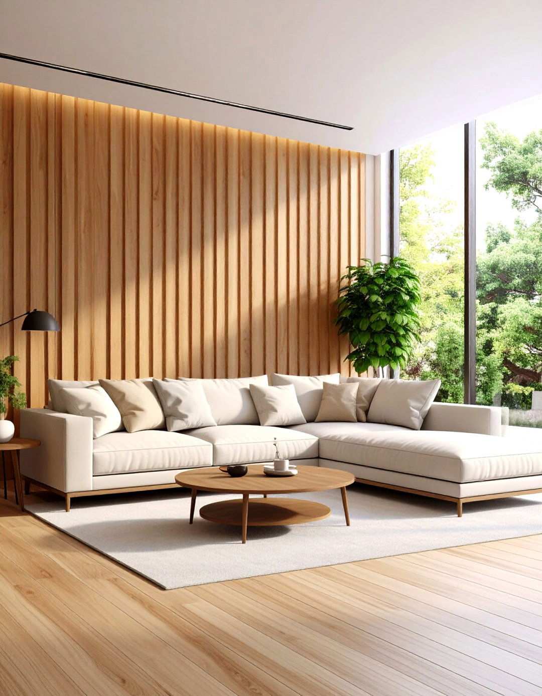 Modern Horizontal Slat Walls - 24 Wall Trim Ideas