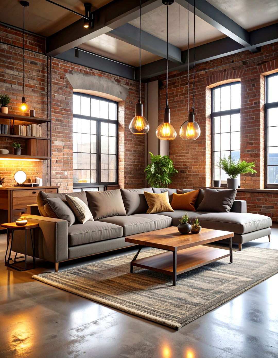 Modern Industrial Snug with Metal Accents - 24 Snug Room Ideas