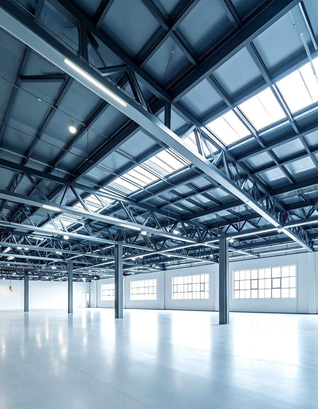 Modern Industrial Steel Beam Design - 24 Vaulted Ceiling With Beams
