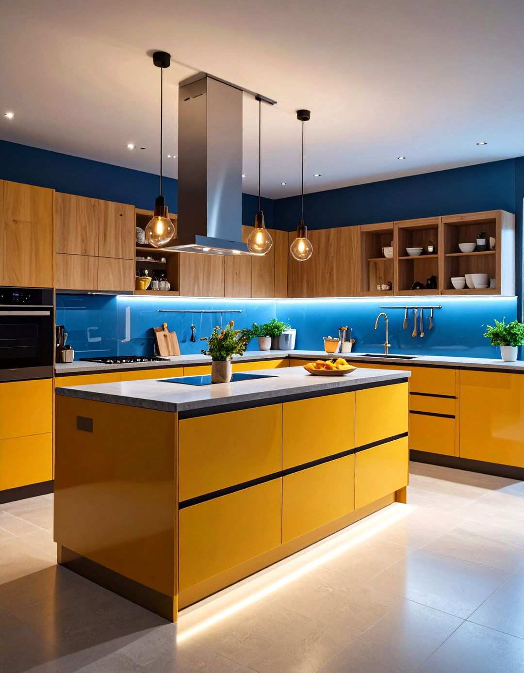 Modern Italian Kitchen with Smart Technology Integration - 24 Italian Kitchen Design Ideas