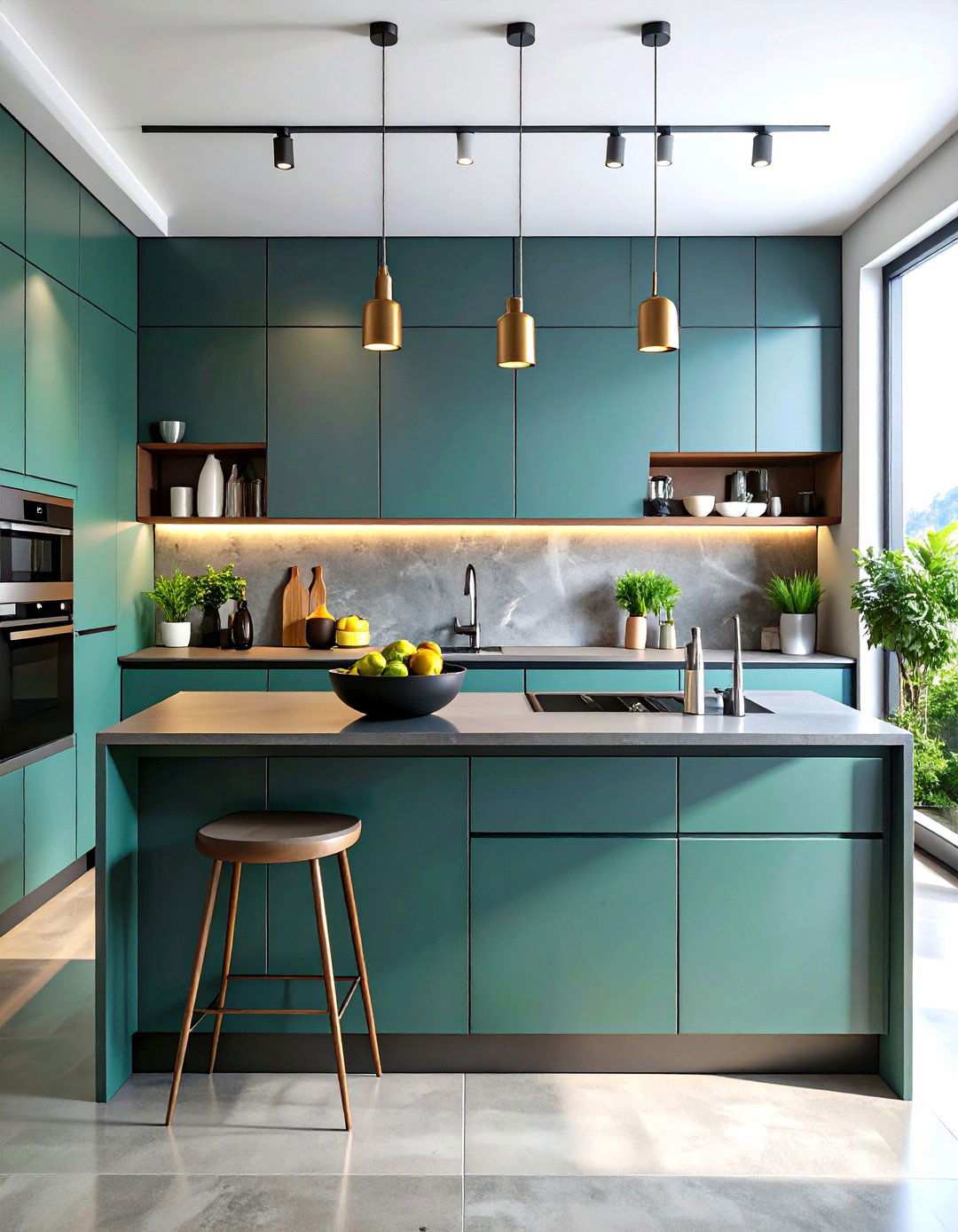 Modern Minimalist Counter Design - 24 Kitchen Counter Decor Ideas
