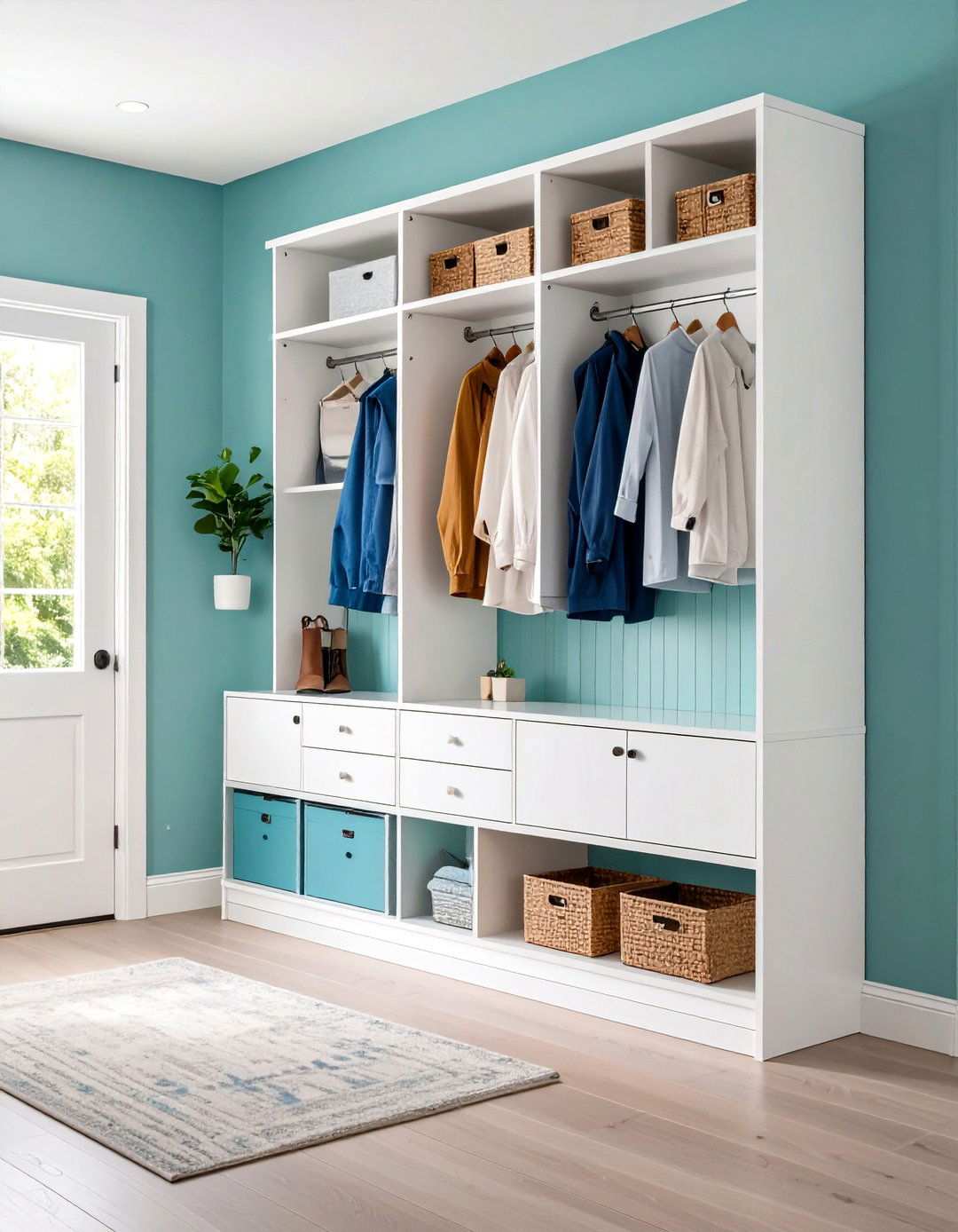 Modern Minimalist Floating Bench - 24 Mudroom Bench Ideas