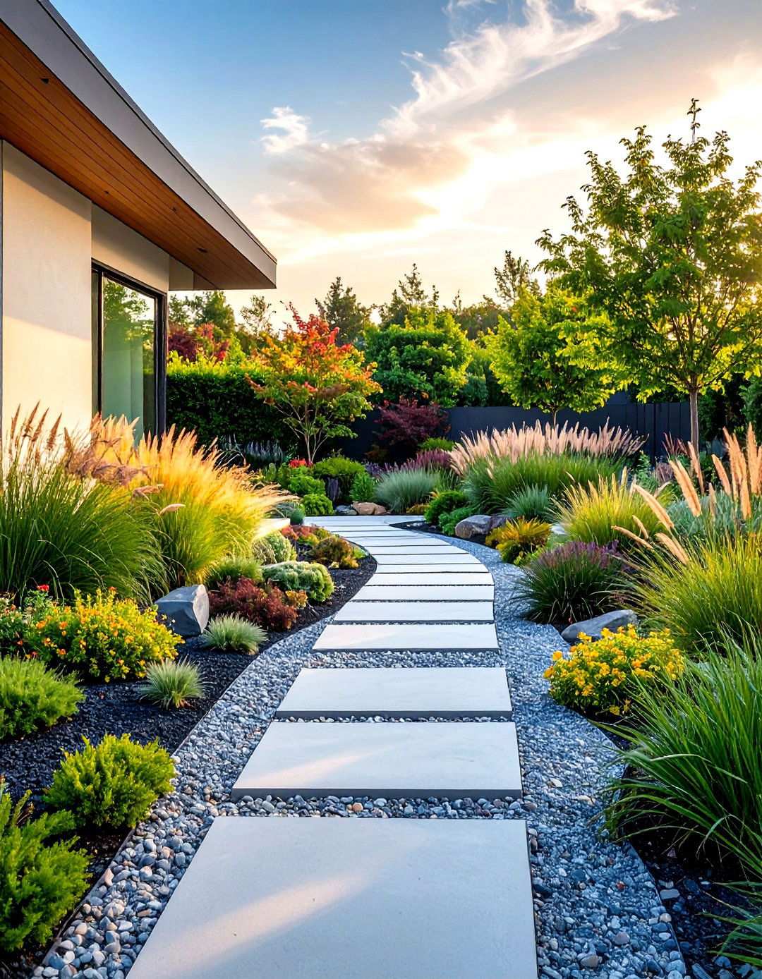 Modern Minimalist Garden - 24 Rock Garden Ideas